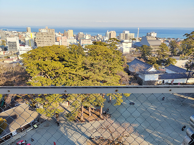 小田原城内