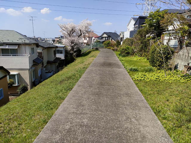 鶴ヶ峰配水池周辺